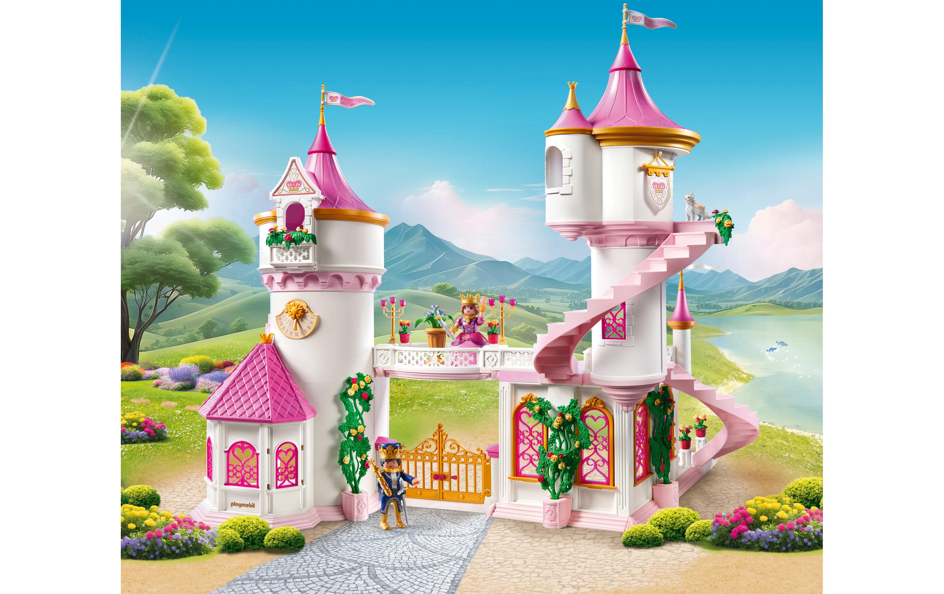 Princess Magic Prinzessinnenschloss mit Königspaar 71845<br>Spielfiguren-Set