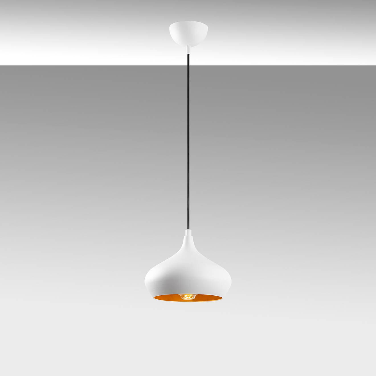 Sheen Suspension Dodo blanche - 22x22x115 cm
