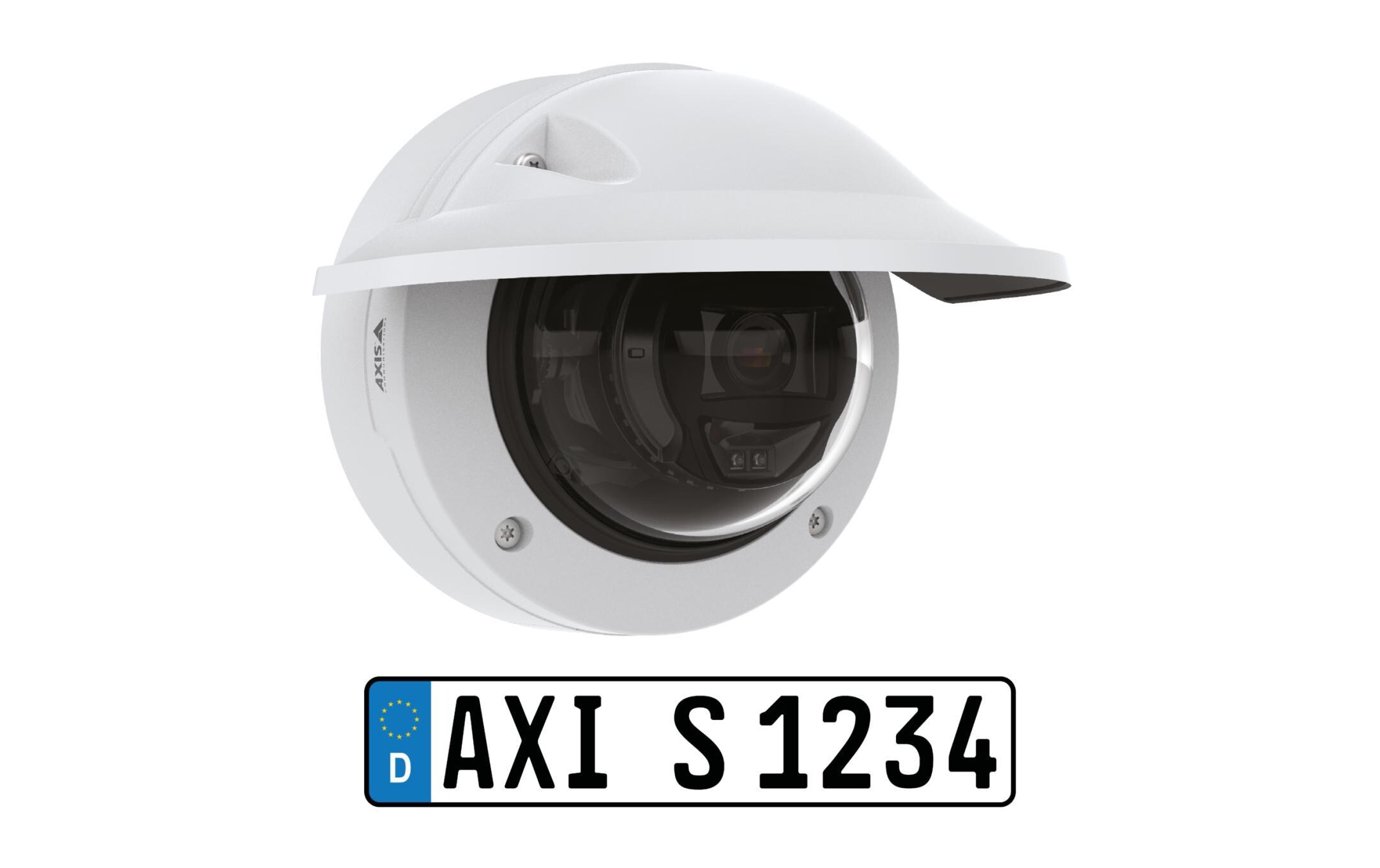 Netzwerkkamera P3265-LVE-3 License Plate Verifier Kit<br>Einfache und kosteneffektive Zufahrtskontrolle für Fahrzeuge