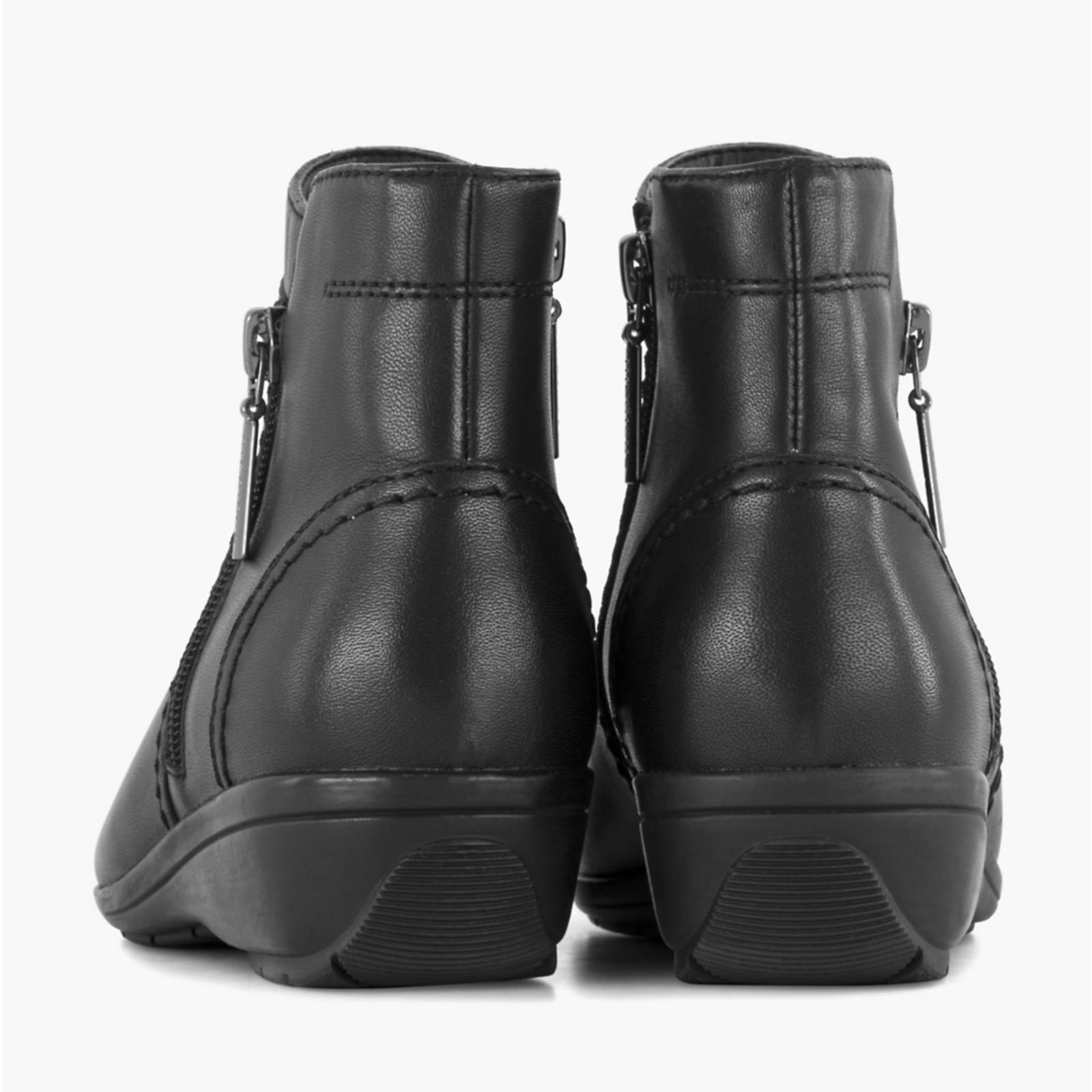 Medicus leren enkelboots zwart