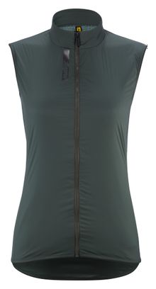 Gilet Sans Manches Femme Mavic Ksyrium Thermo Vert