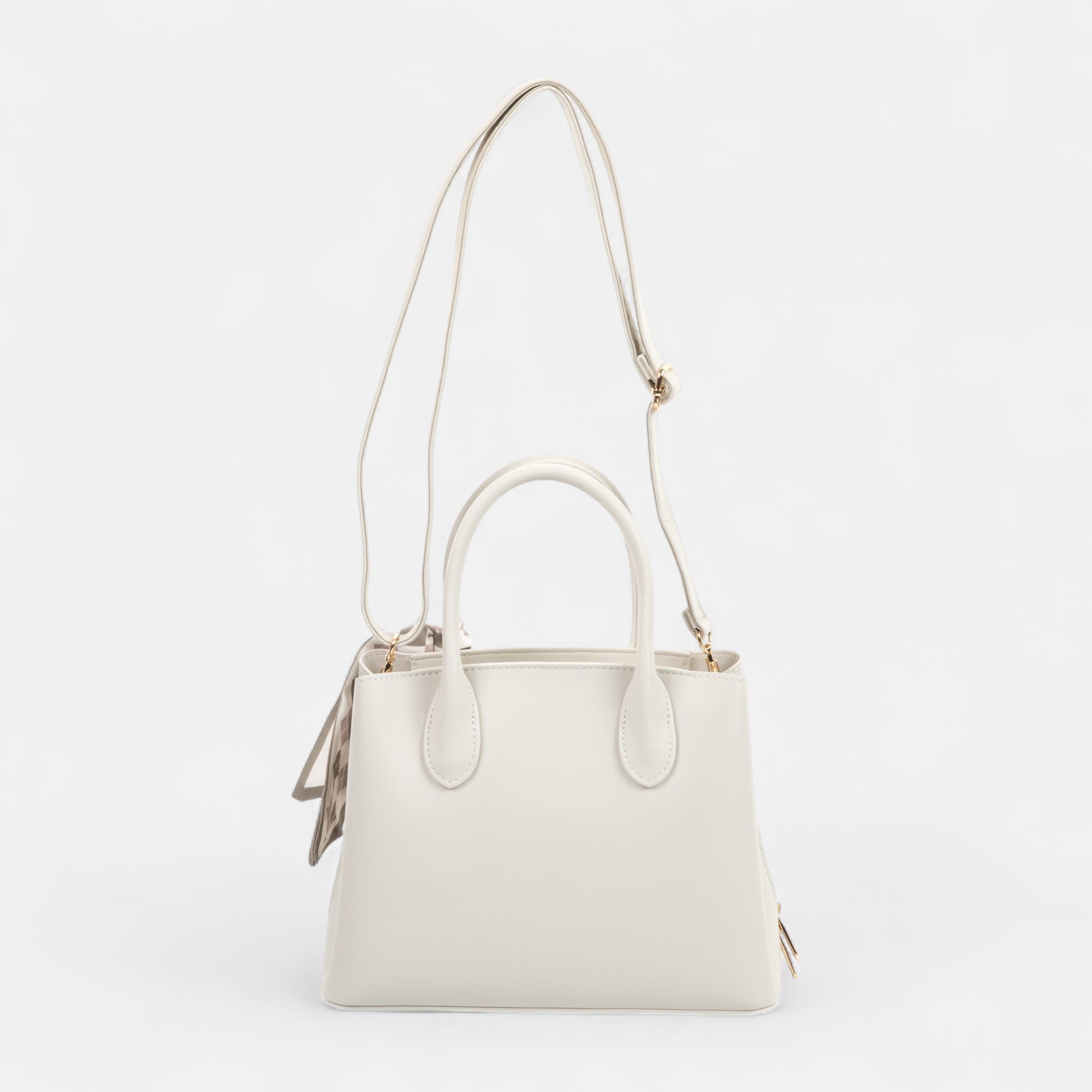 Sac à main beige