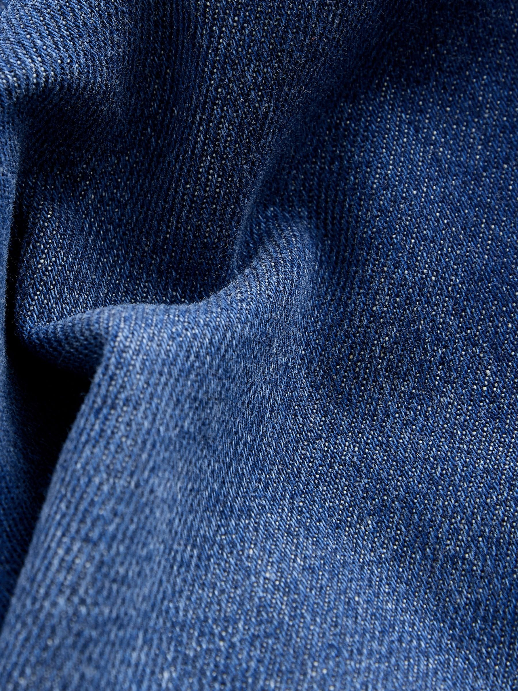 Donkere inktblauwe wassing - Jeans met wijde pijpen (3-16 jr)