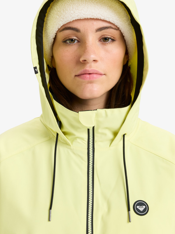 Landscape 10K Veste de snow technique Jaune Femme
