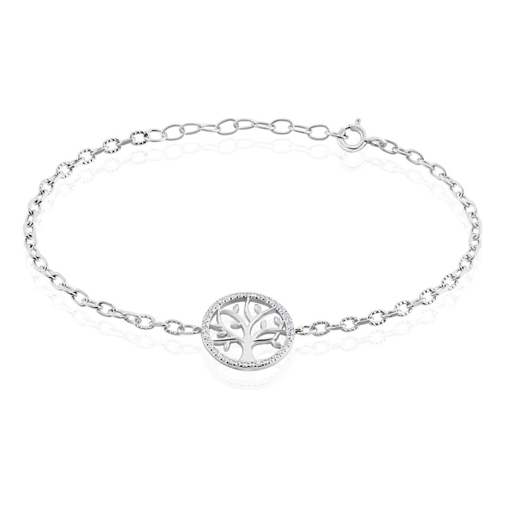 Bracelet Argent Urcisse Oxydes De Zirconium