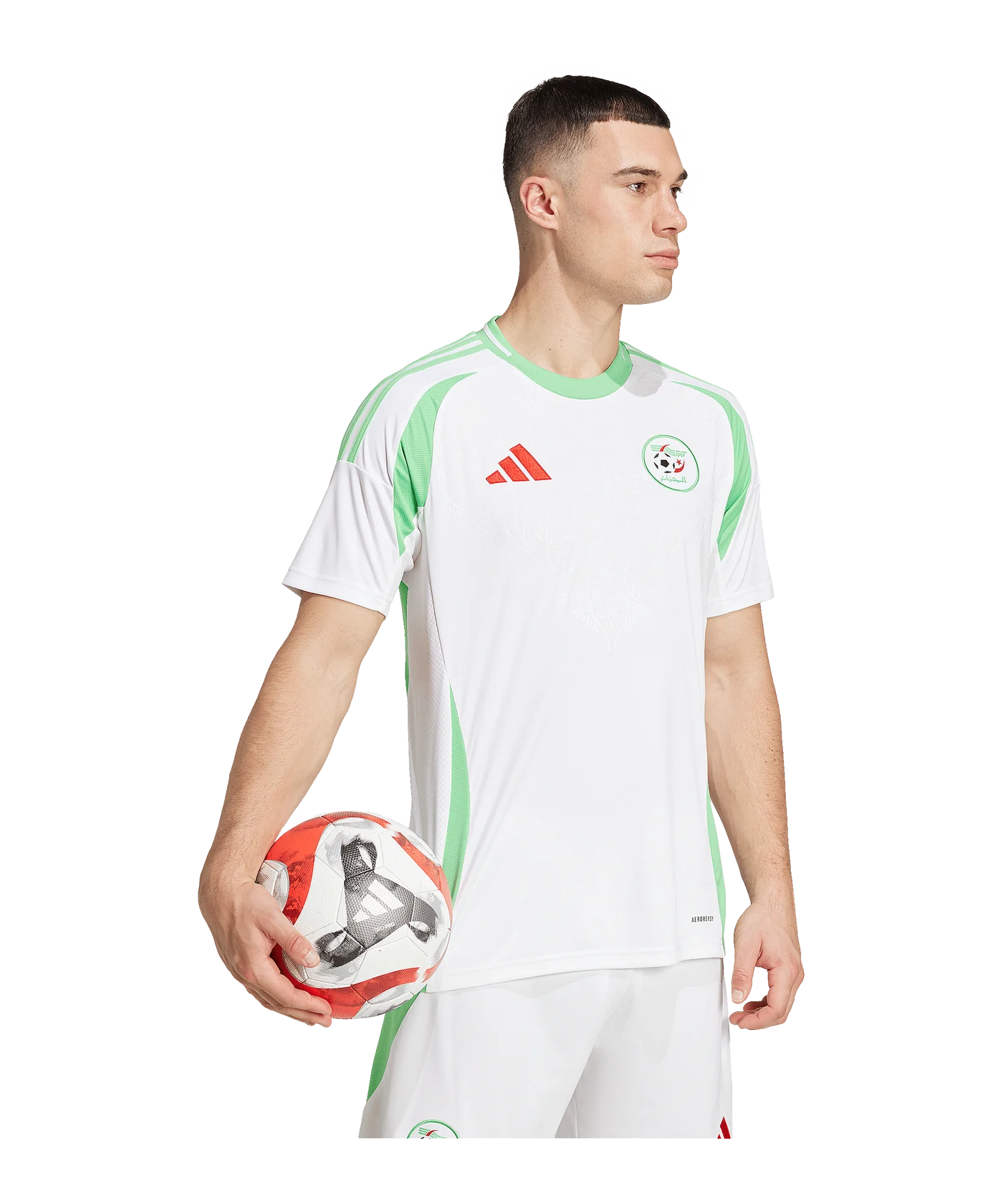 adidas Algerien Trikot Home 2024 Weiss