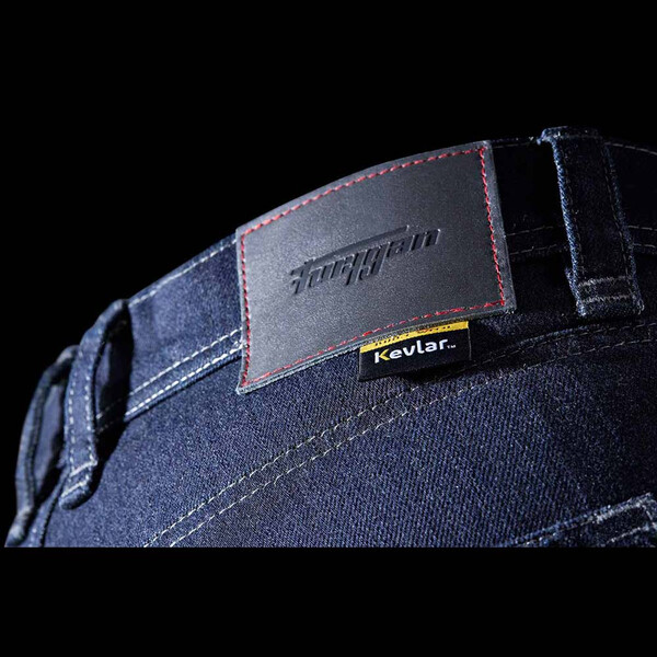 Furygan - Jean femme Nikita X Kevlar® Mom Fit L30 Bleu foncé