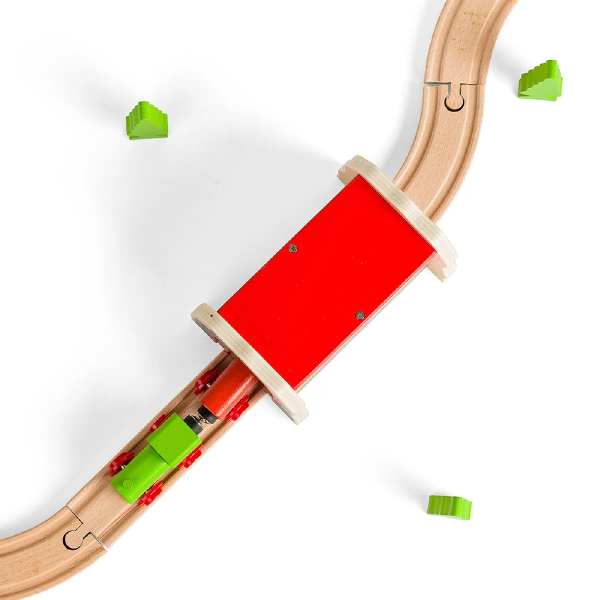 Bigjigs Rail Tunnel Brique Rouge