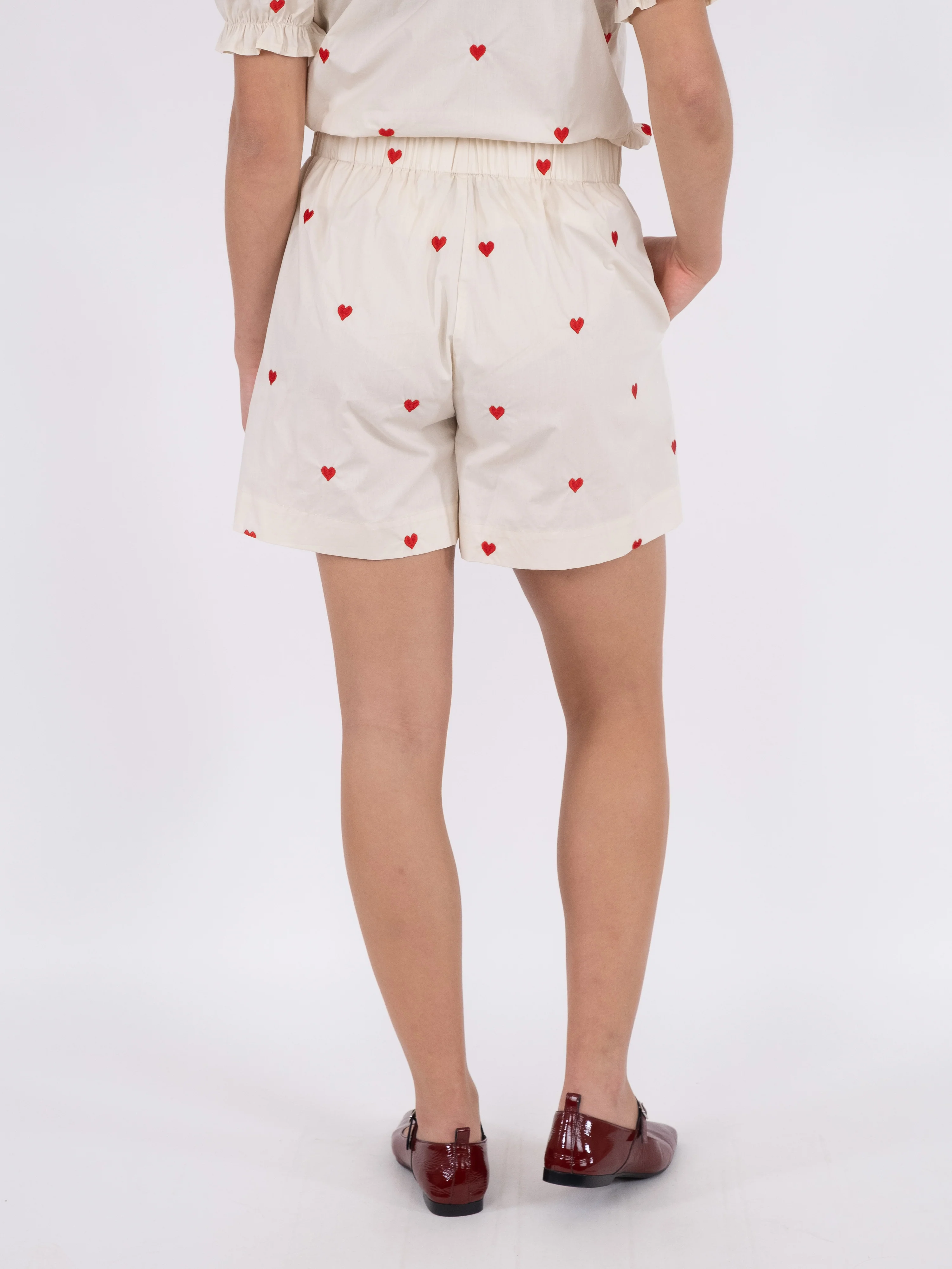 Neo Noir  Sakuri Hearts shorts - creme