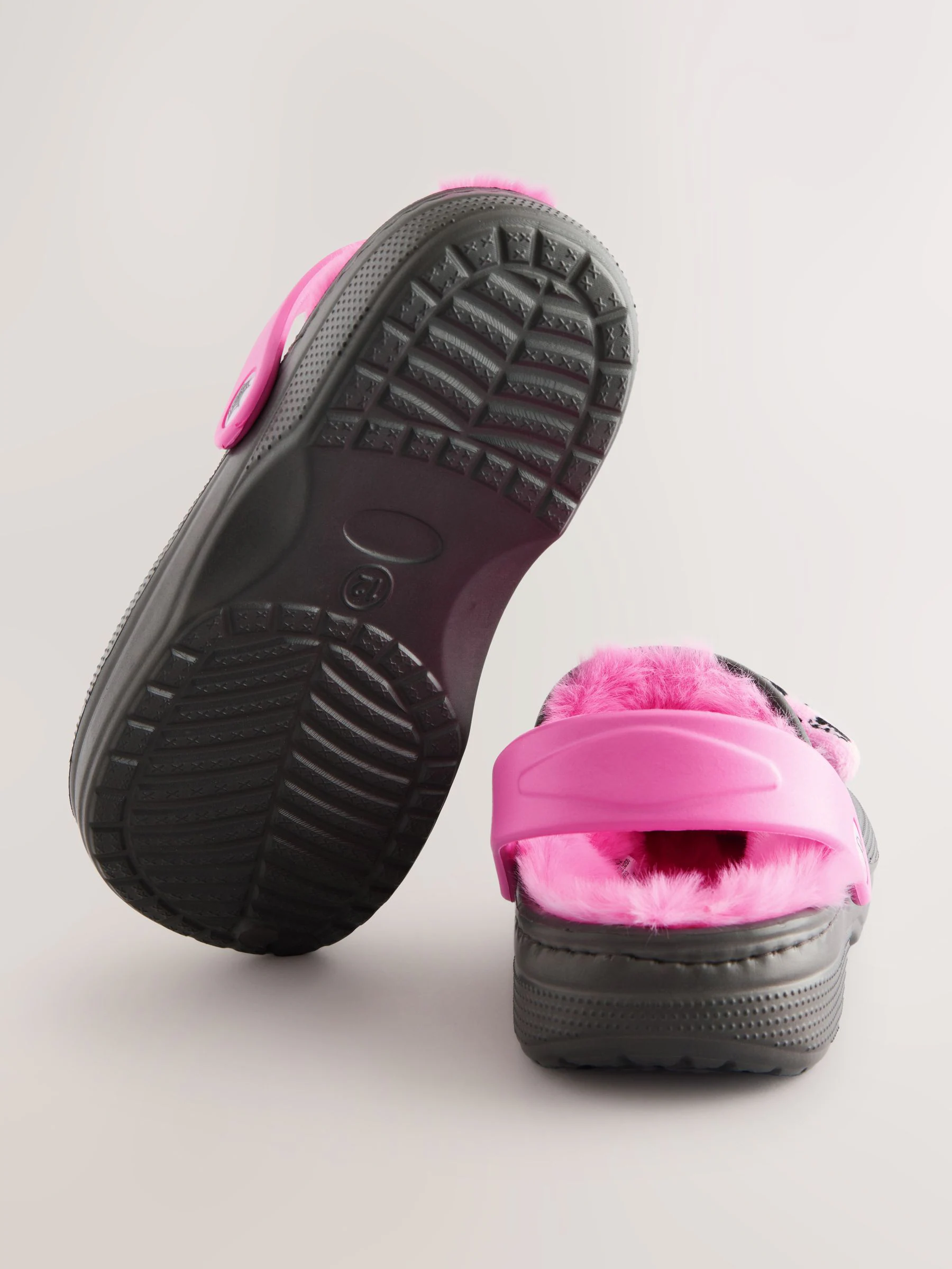 Black/Pink Spooky - Pantoffelklompen