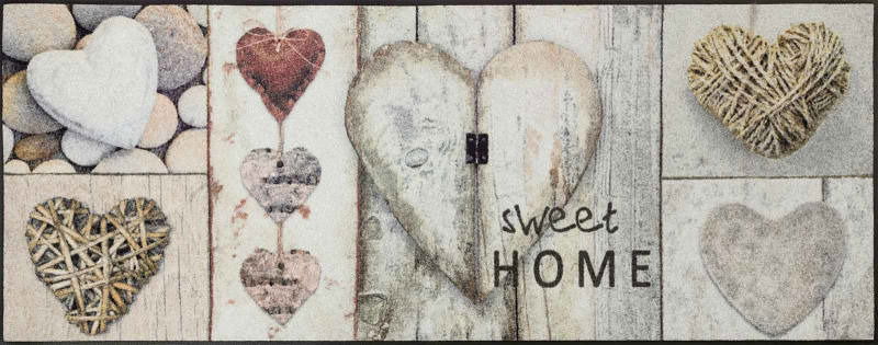 Kleen-Tex Fußmatte Vintage Hearts