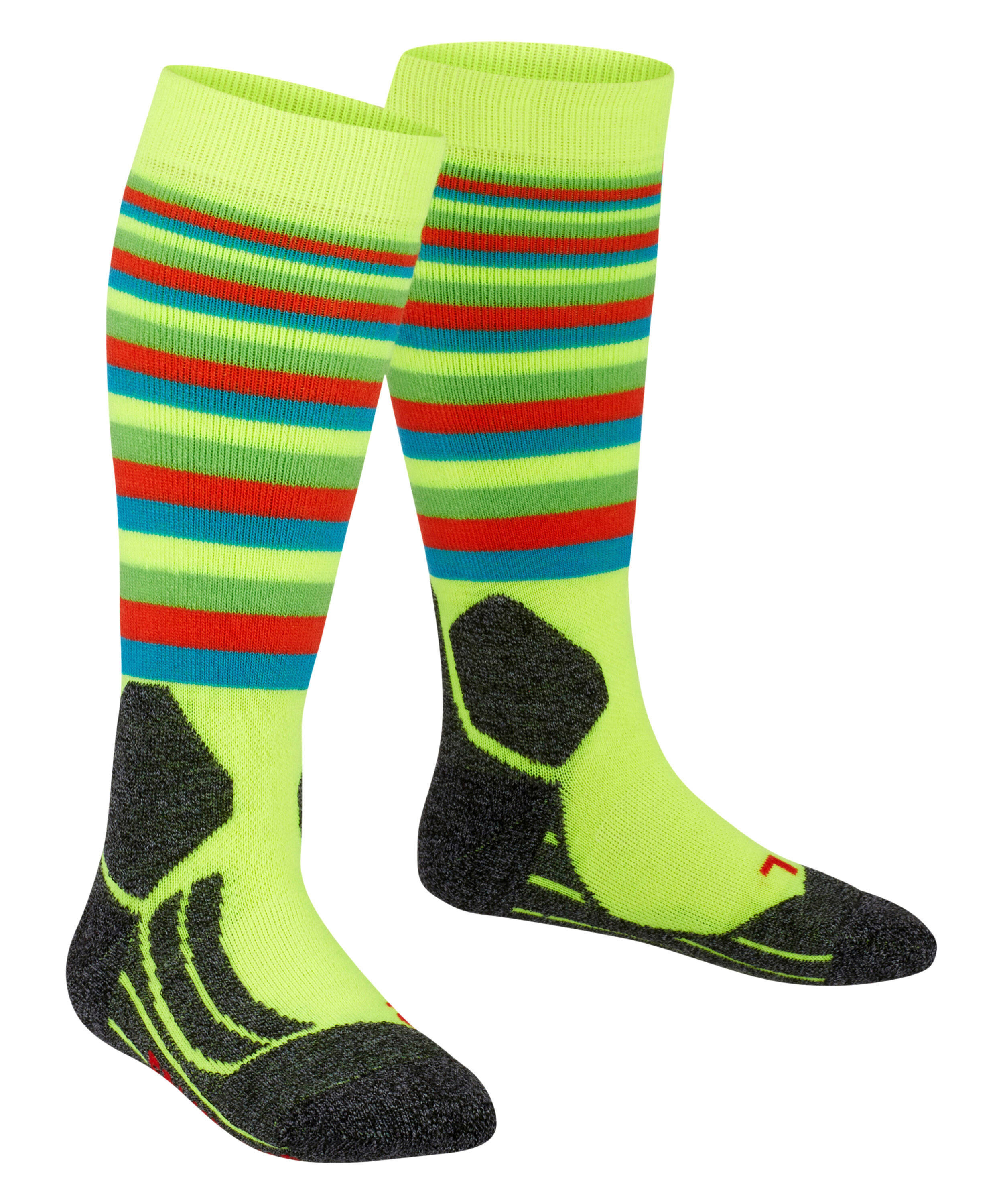 FALKE SK2 Stripe skikousen geel
