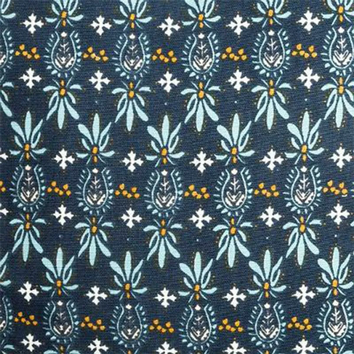 Housse de Coussin Exotiq Bleu & Jaune 40x40cm