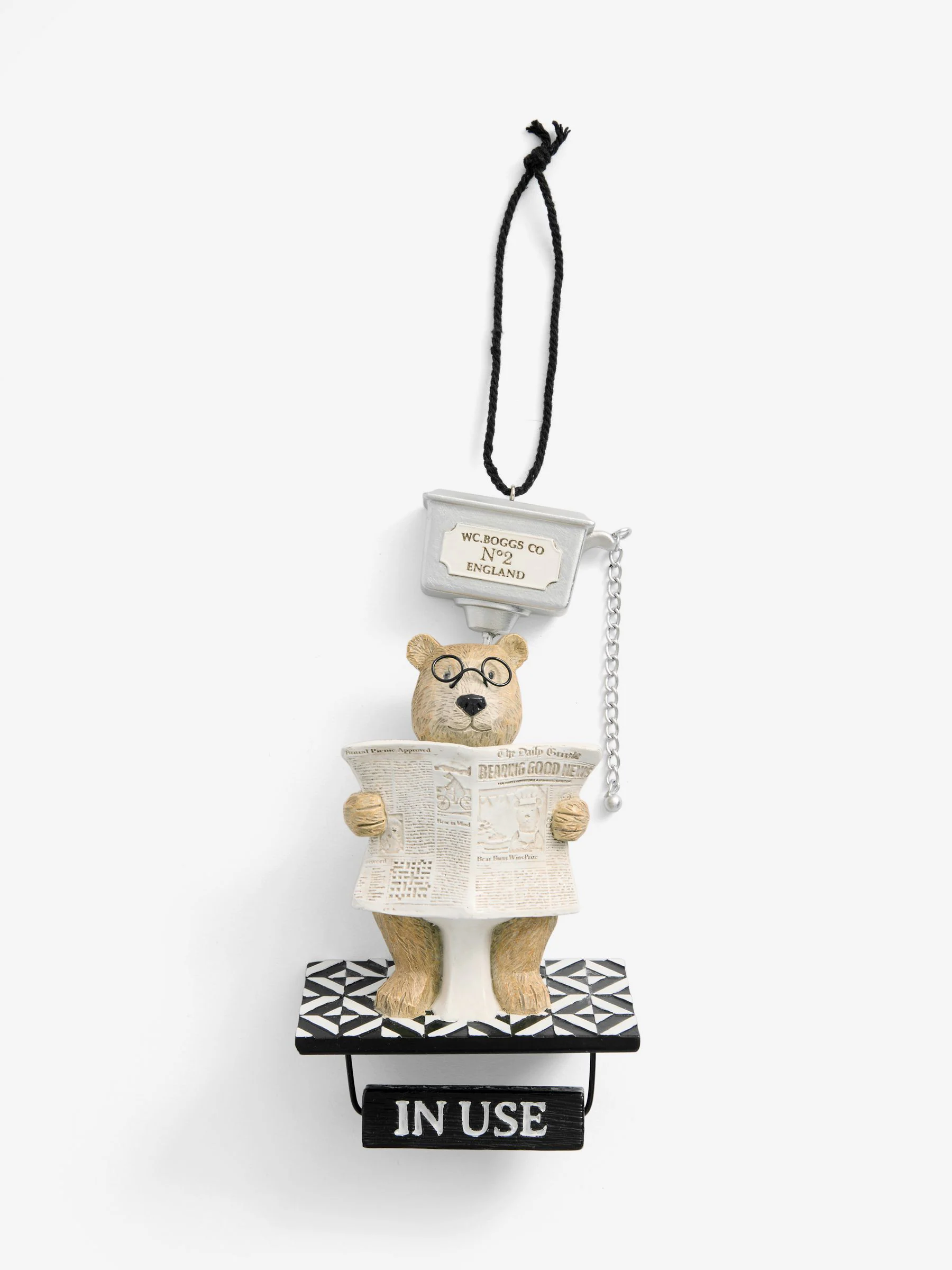 Bertie de Beer op het Toilet hangdecoratie