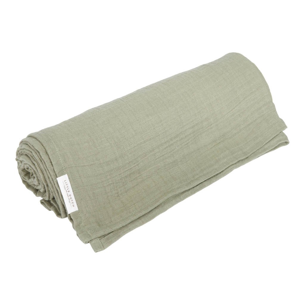 hydrofiele swaddle Olive