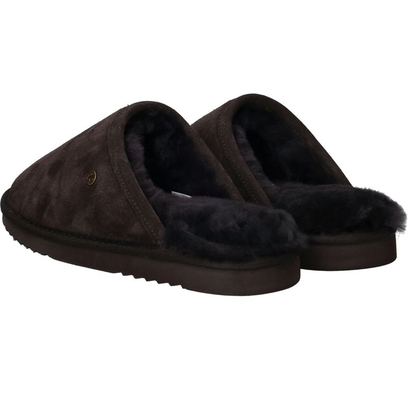 Warmbat Classic Pantoffels Bruin Heren