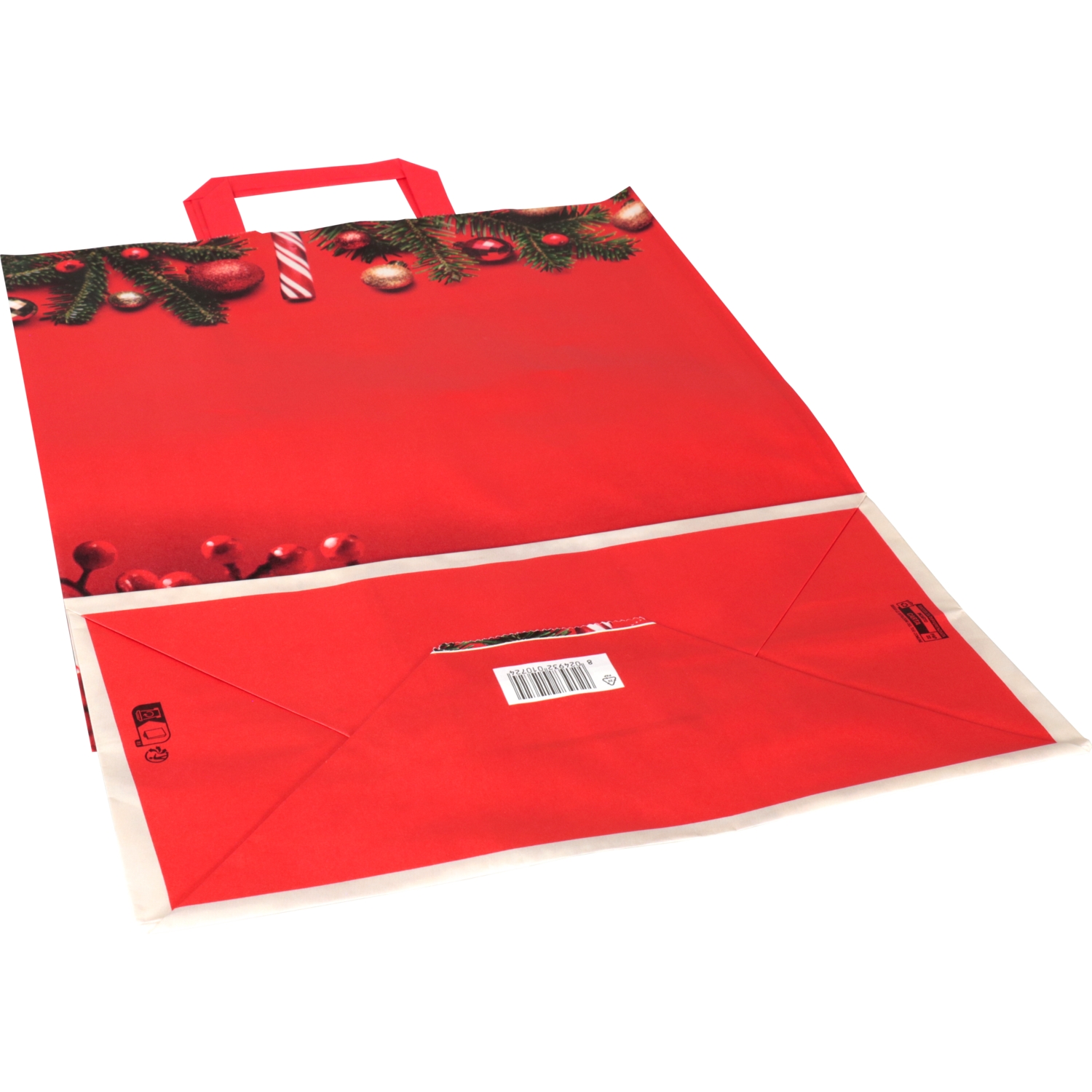 Tas, Sestriere, Papier, platte handgreep, 32x 17x45cm, draagtas,