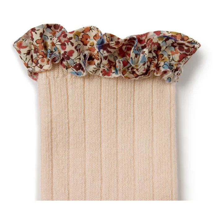 Collégien Chaussettes Charlotte | Rose poudré