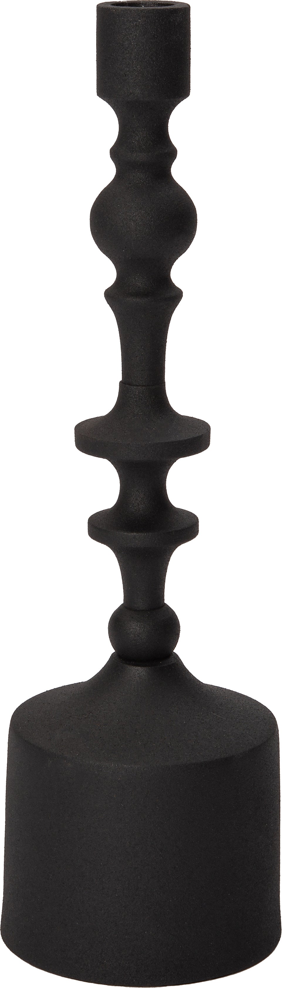Intratuin kandelaar Youp zwart D 10 H 33,8 cm