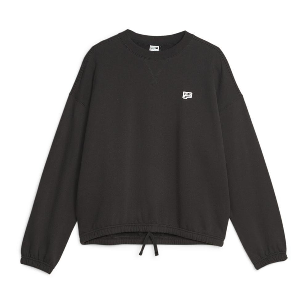Puma Sweat Noir Femme Puma Downtown Oversized