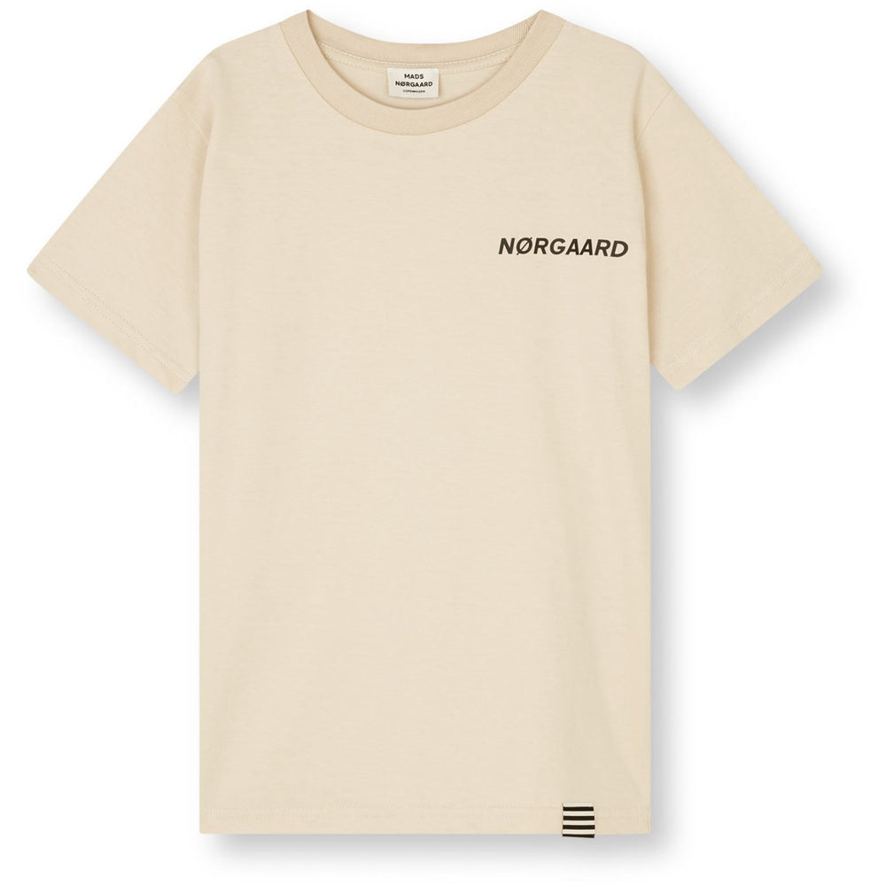 Køb Mads Nørgaard Oatmeal Printed Thorlino T-Shirt