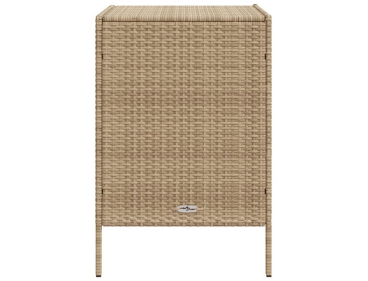 VIDAXL - Armoire de jardin Armoire de rangement de jardin beige 55x59x80 cm résine tres...