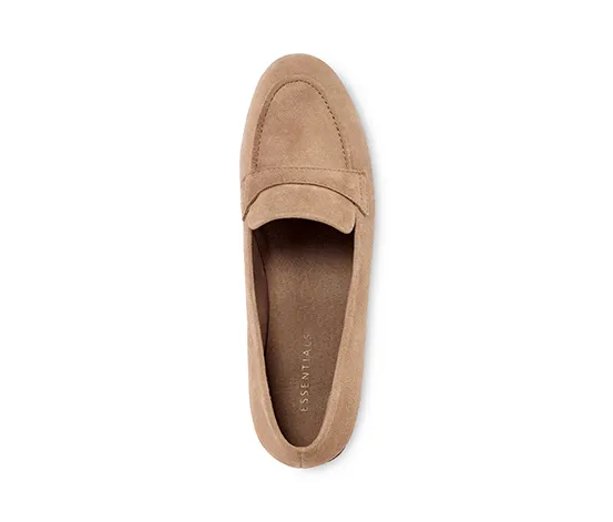 Loafer aus Veloursleder