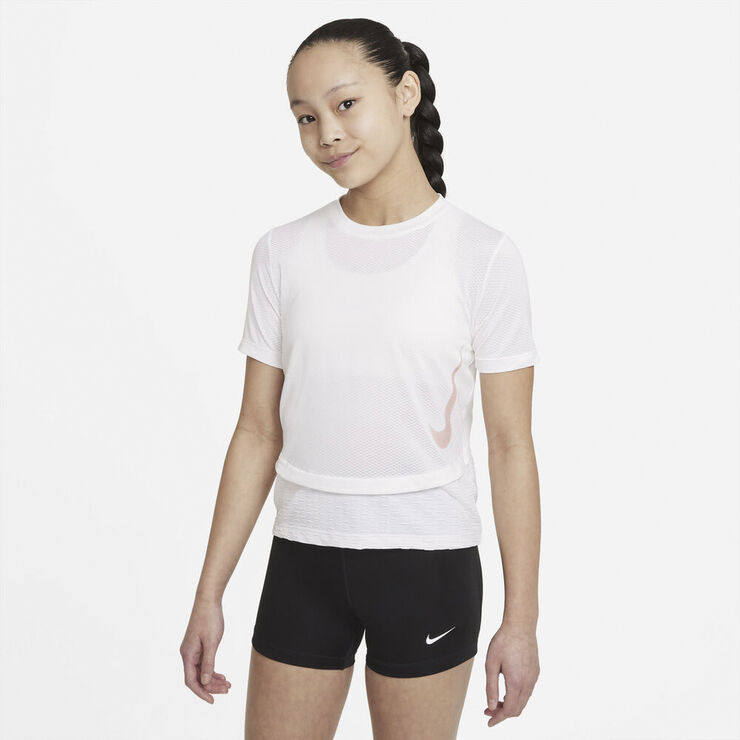 Nike Dri Fit Instacool T Shirt Hvid