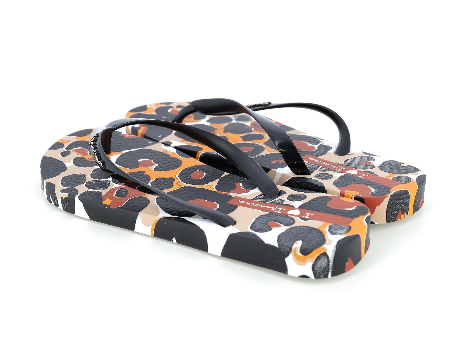 Ipanema-ANIMALE PRINT II 83306 Plastique Noir Leopard