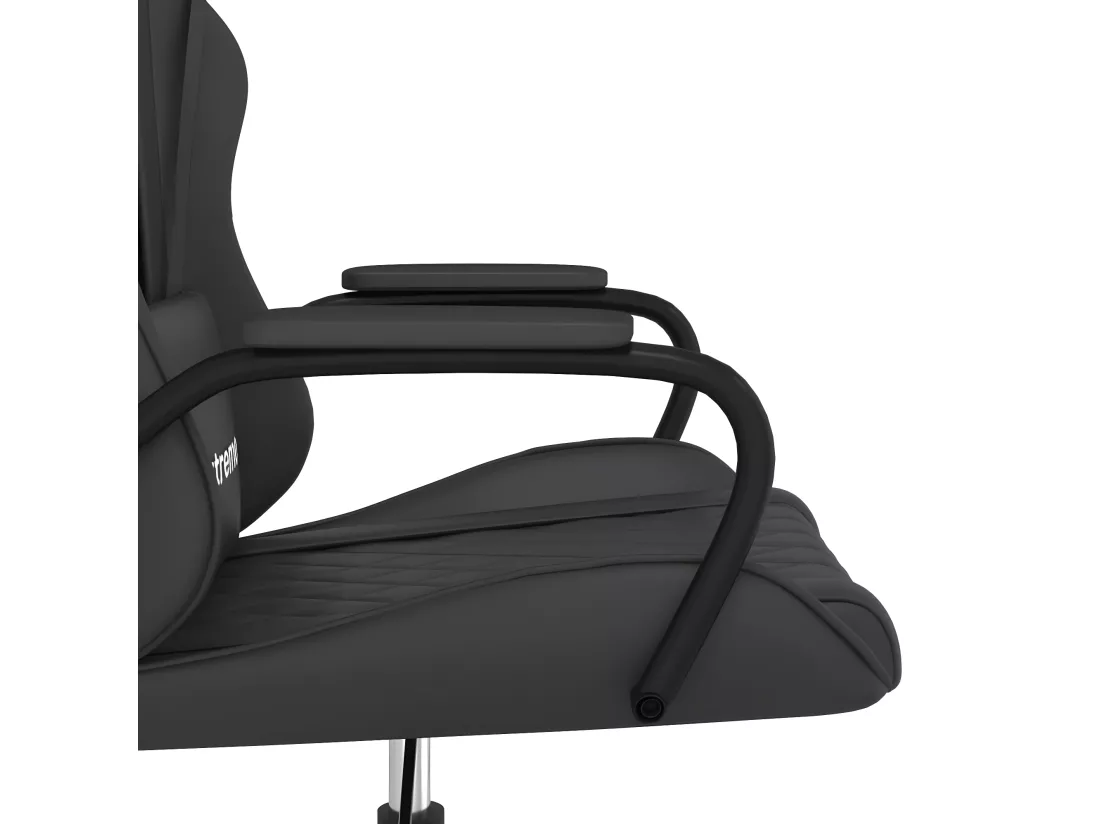 Chaise de jeu de massage noir similicuir