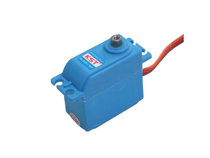 KST Standard Servo BLS661 V8.0 20 kg, 0.1 s, Wasserdicht Wasserdichtes Digital HV Standard Servo mit Metallgetriebe