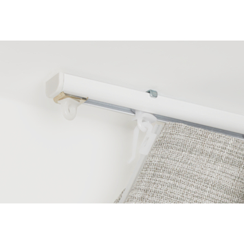 Complete set gordijnrail Subtile wit 300cm