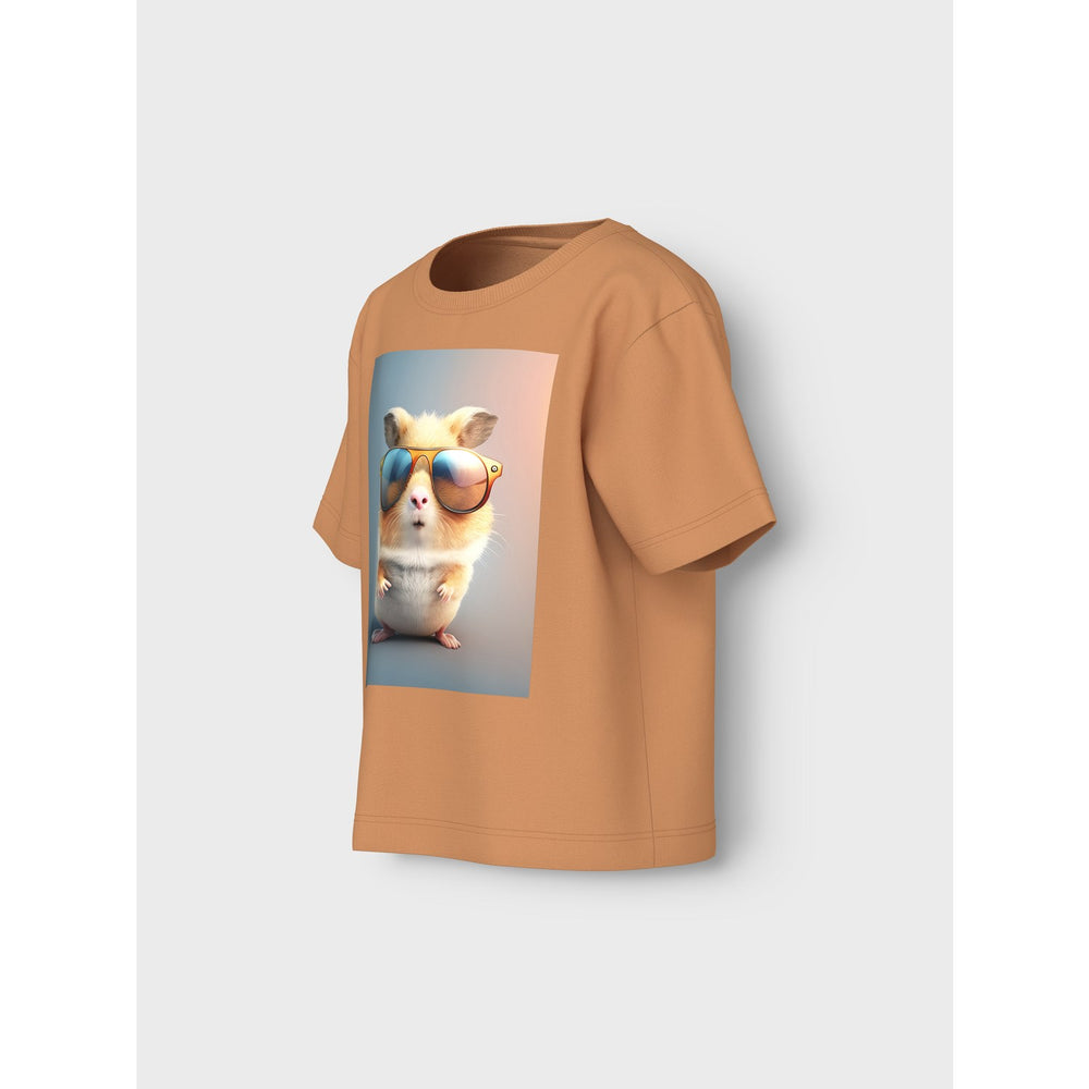 Køb Name It Gold Earth Hamster Voto Regular T-Shirt