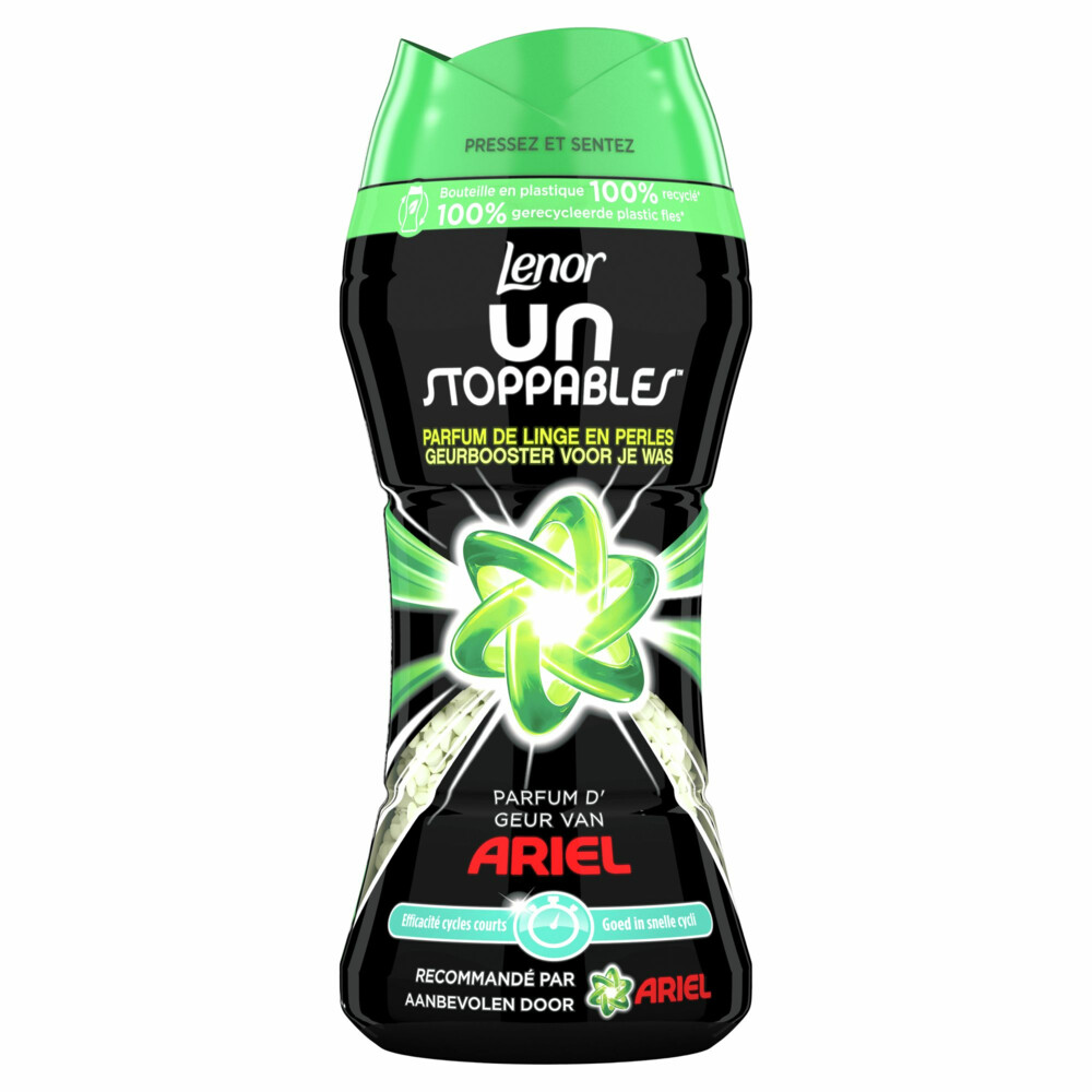 6x Lenor Unstoppables In-Wash Geurbooster Geur Van Ariel 11 Wasbeurten154 gr