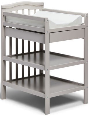 JLY Dream Stellebord Med Oppbevaring, Warm Grey