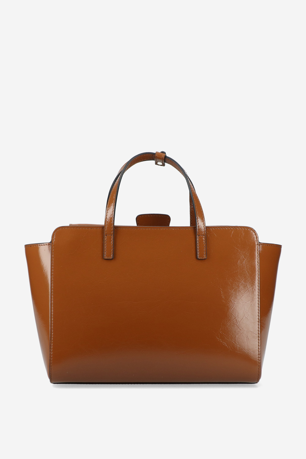 Flap M leather crossbody