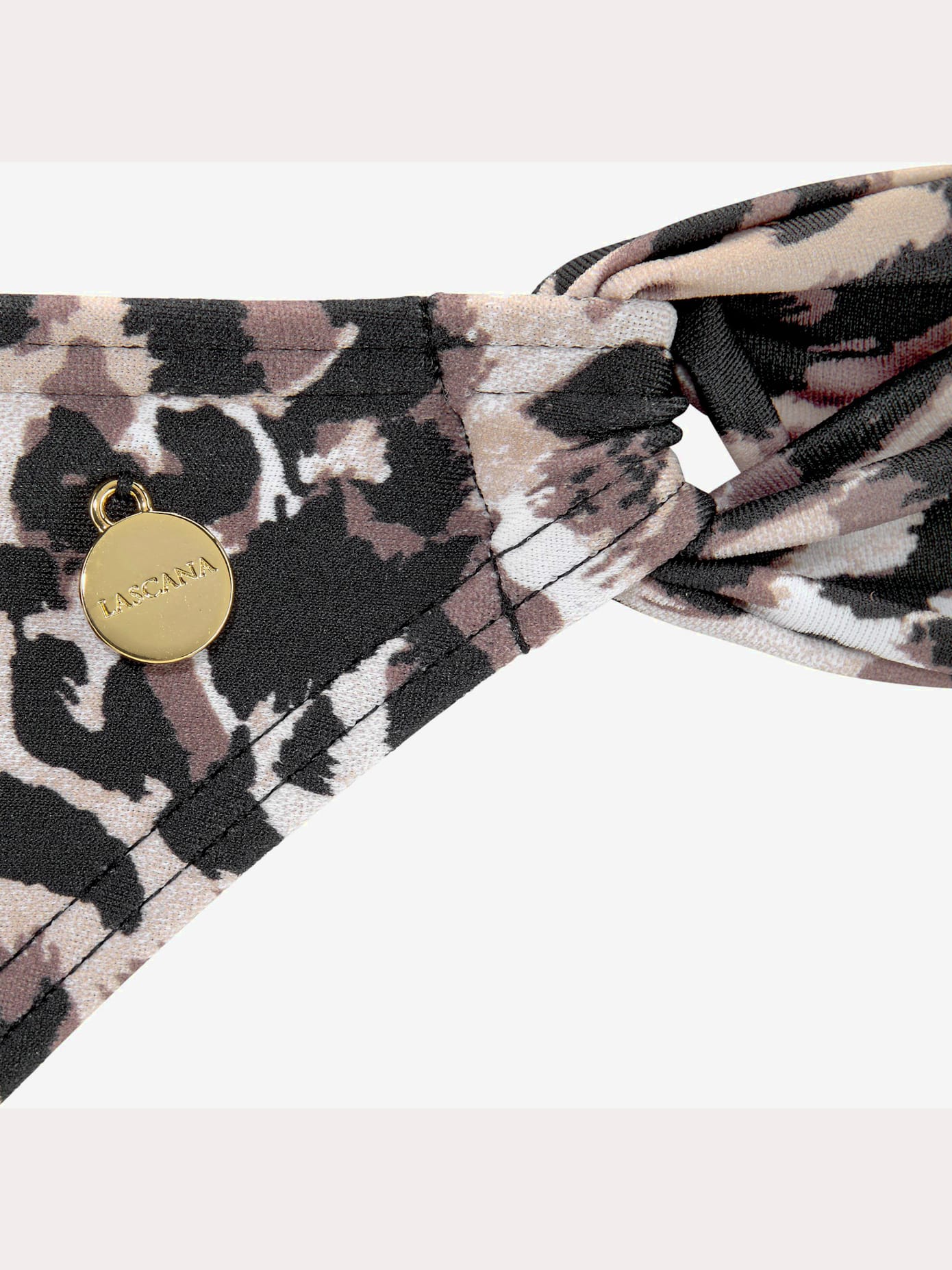 Bikini push-up imprimé animal sauvage
