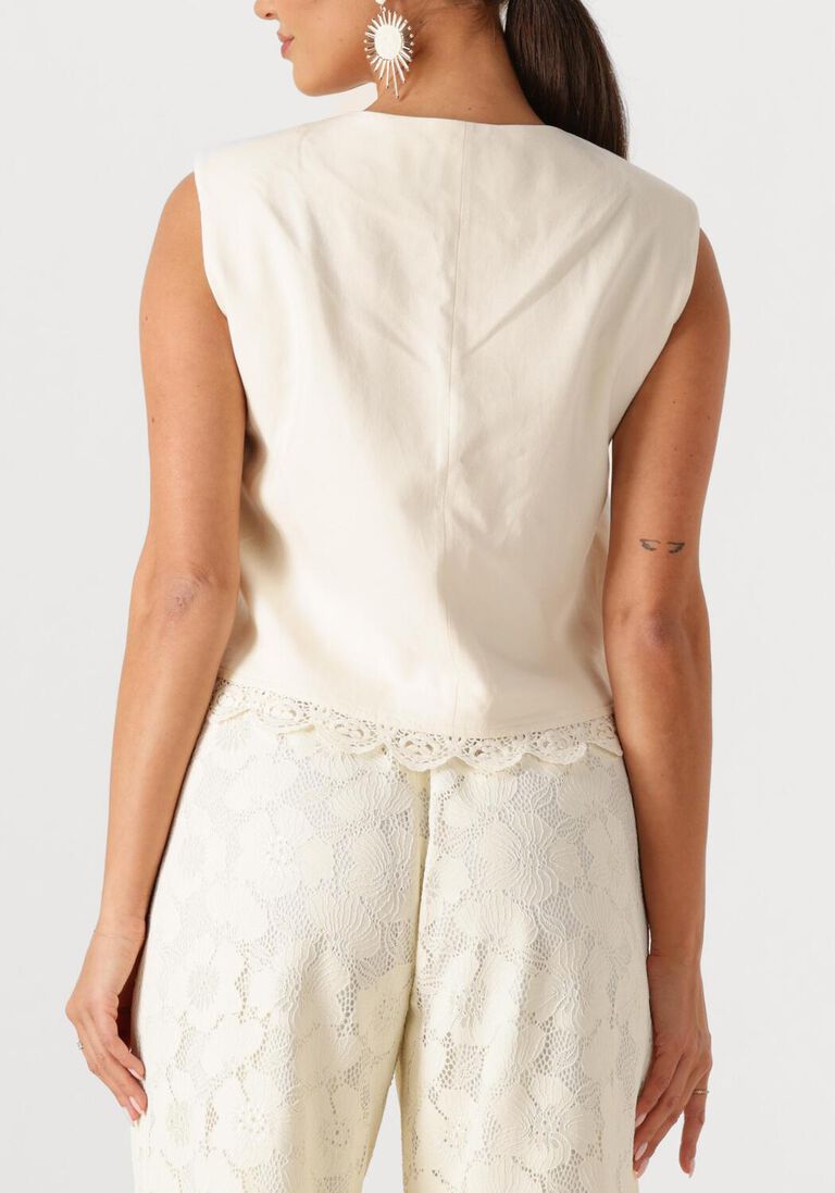 creme amaya amsterdam gilet luma