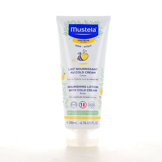 Lait corps au Cold Cream Mustela