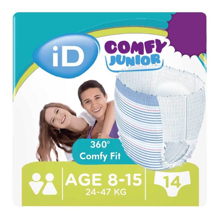ID Comfy Junior 5 - 15 Jahre 24 - 47 kg, 14 St