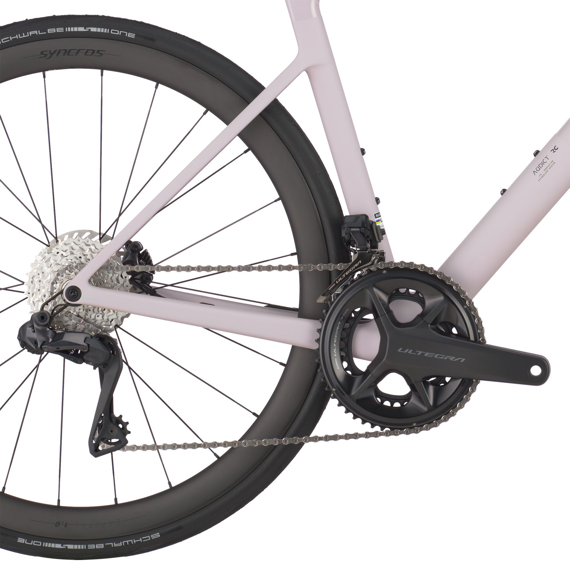 Scott Addict RC 20 Rennrad hushed pink