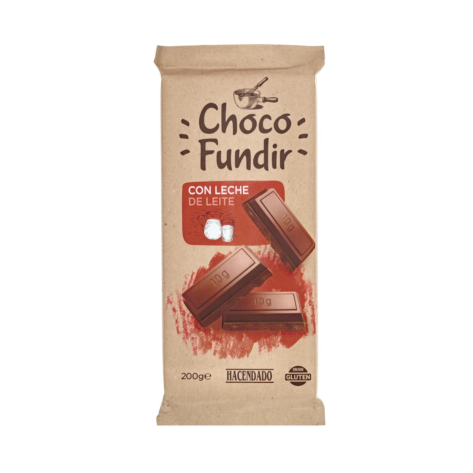 Fondant au chocolat au lait Hacendado