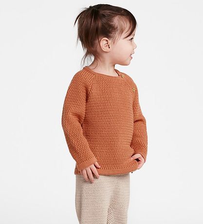 Voksi Cardigan - Wolle - Sandstone Peach
