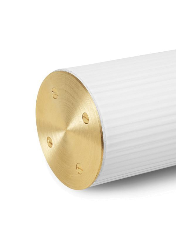 Ferm Living Vuelta hanglamp 100 LED wit/messing