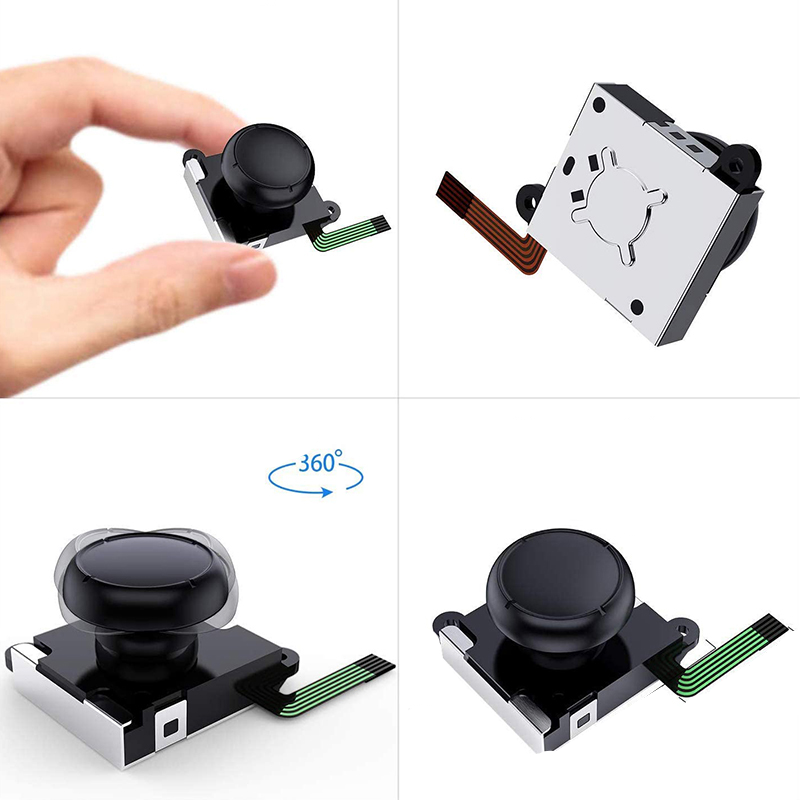 (21-tlg. Set) Nintendo Switch / OLED / Lite Joy Con Reparatur Set   Joycon Joystick Ersatz