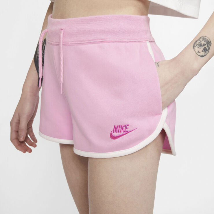 Nike Sportswear Heritage Fleece Shorts Pink