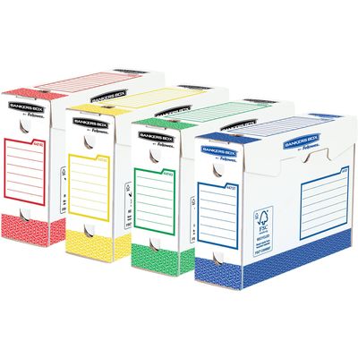 Bankers Box Heavy Duty A4+ - 20 boîtes archives - dos 10 cm - Fellowes
