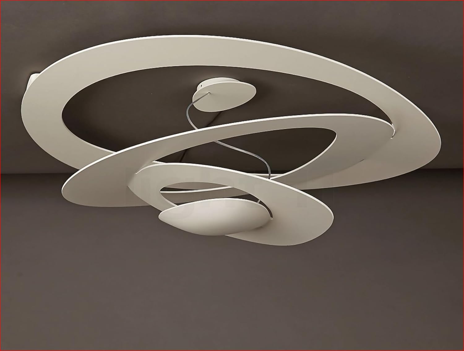 Artemide Pirce Mini LED Deckenleuchte, 3000°K, Weiß