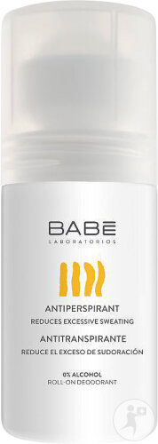 Laboratorios Babé Body Déodorant Roll-On Antiperspirant Peau Sensible Et Délicate 50ml