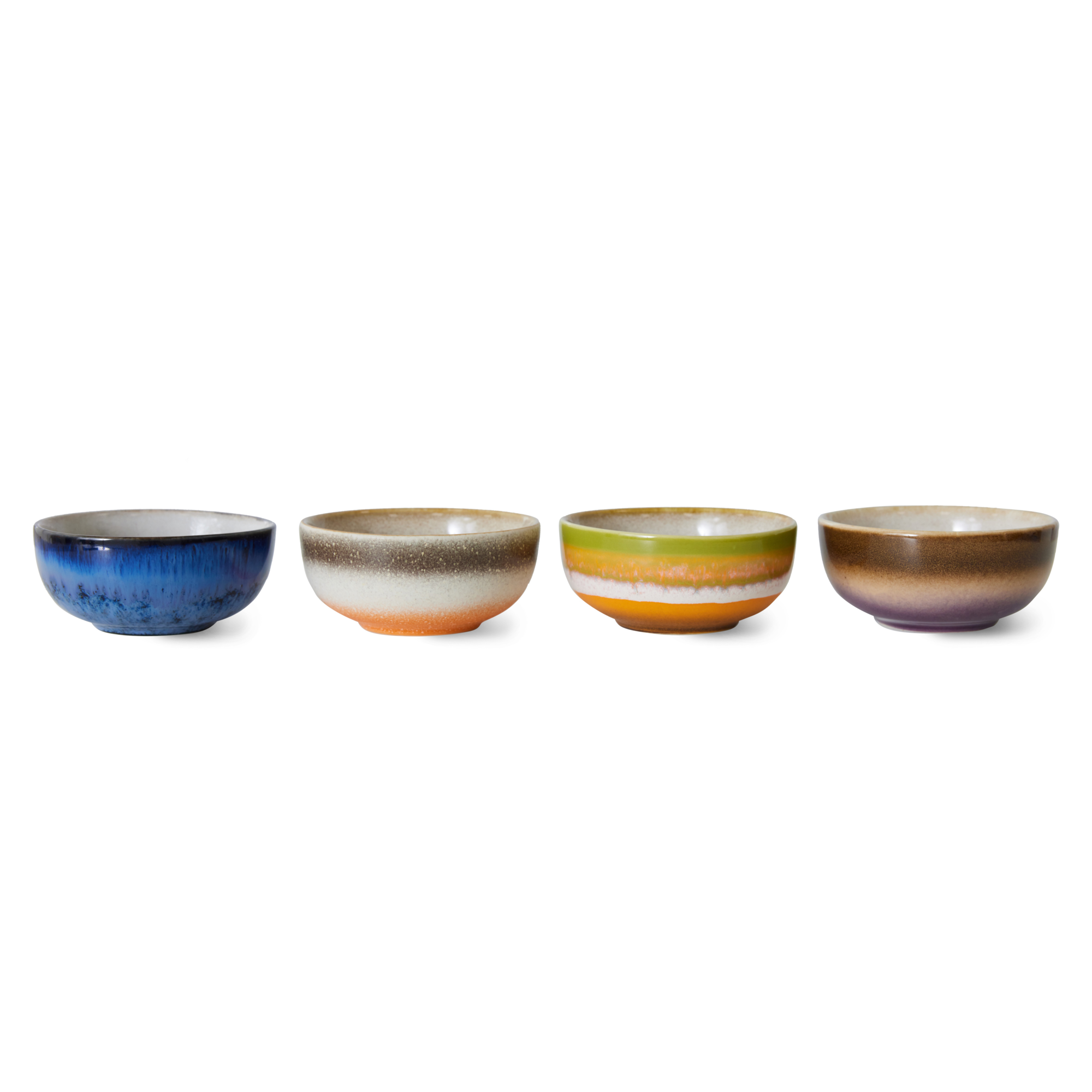 Servies 70's Ceramics XS schaal Sierra - set van 4
